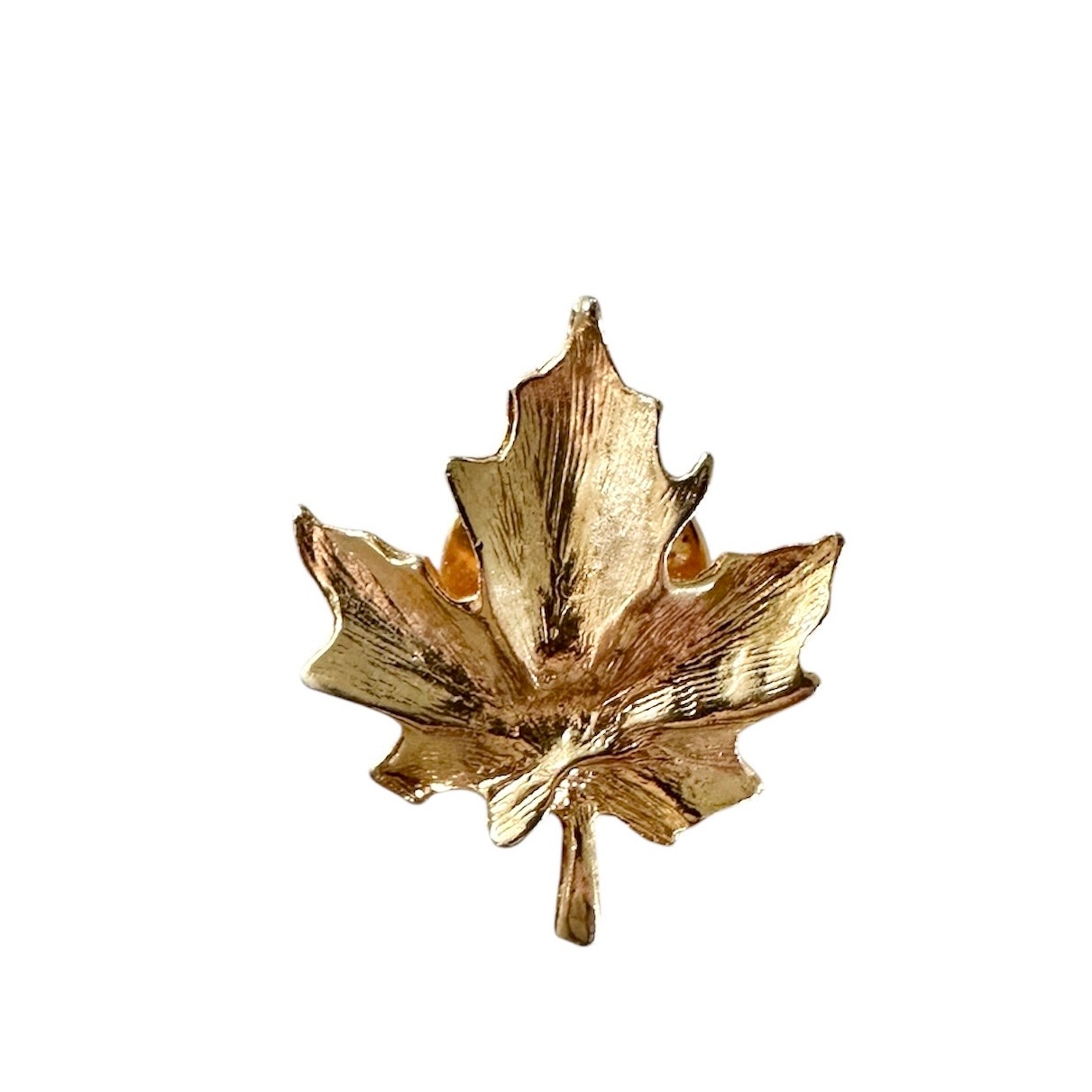 Mini Maple Leaf Pin Small Vintage Gift Jewelry Gold Costume Accessory Brooch 10$